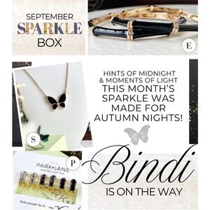 Park Lane “Bindi” Necklace! BNIB!! Sparkle Box Sept. 2025!  Necklace Only!!